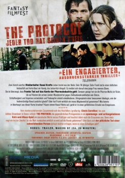 The Protocol - Jeder Tod hat seinen Preis - (Vermietrecht) - Einzel-DVD - Neu & OVP